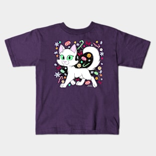 Christmas Cat - Original Kids T-Shirt